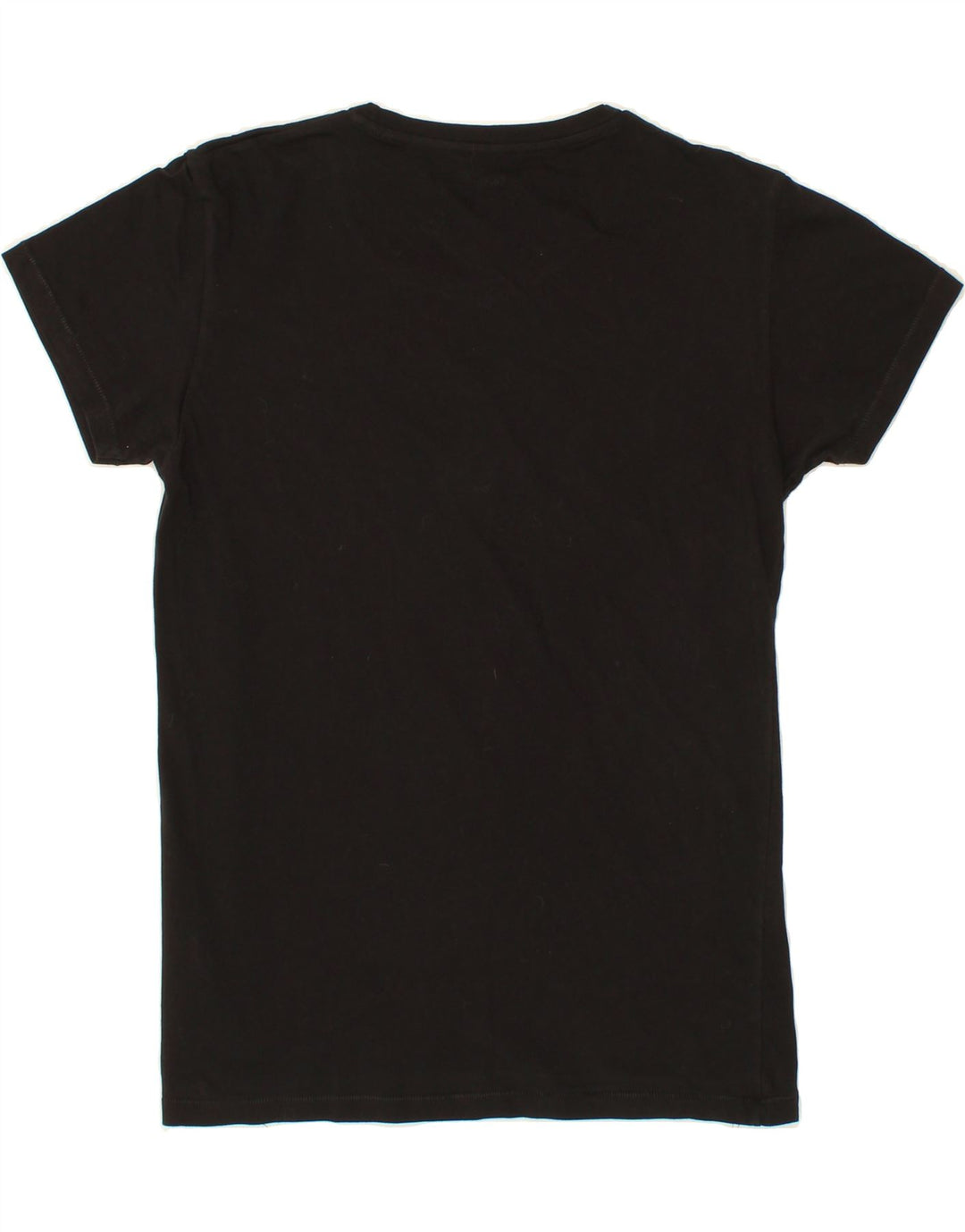 LEE Womens T-Shirt Top UK 14 Medium Black Cotton Vintage Lee and Second-Hand Lee from Messina Hembry 