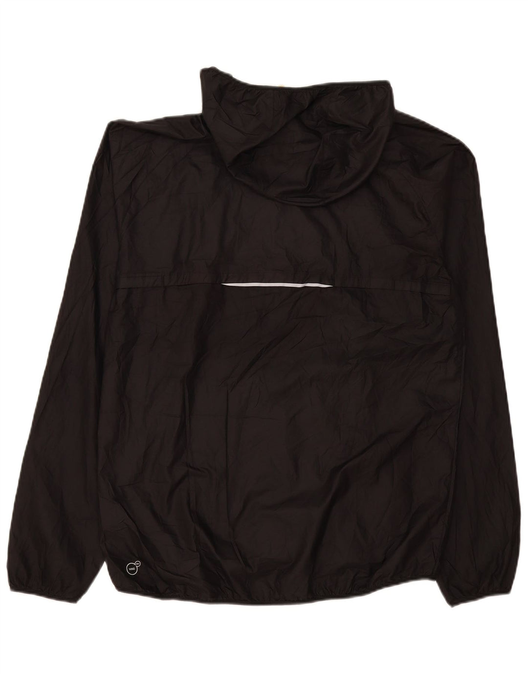 Jachetă de ploaie cu glugă Puma pentru femei UK 16, mare, negru, poliester
