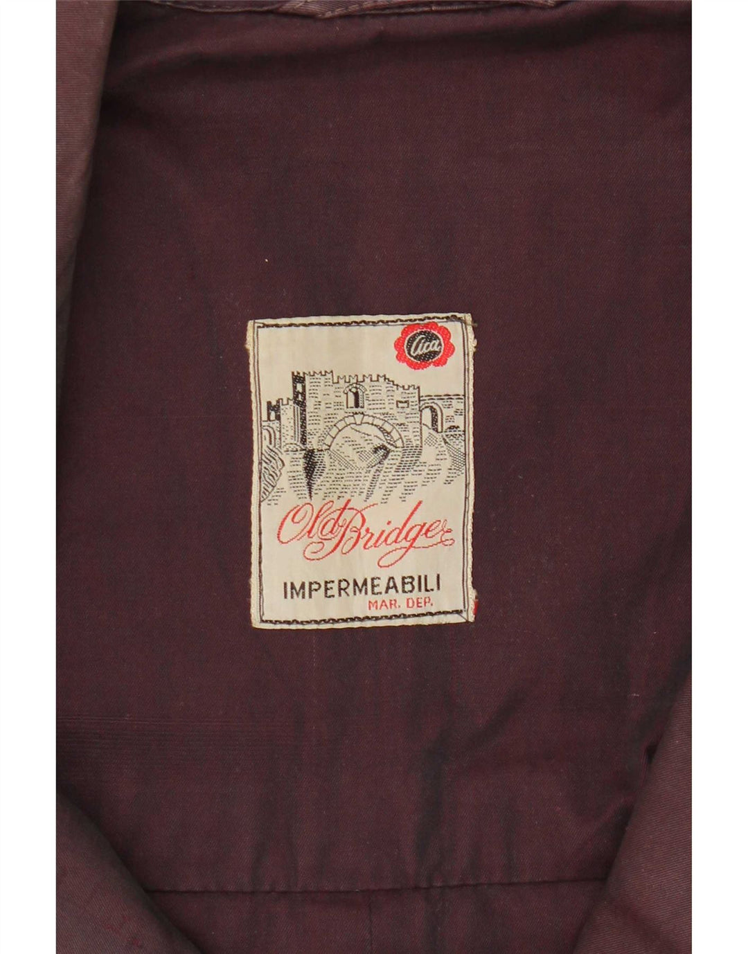 Trenci pentru bărbați vintage UK 40 mare violet