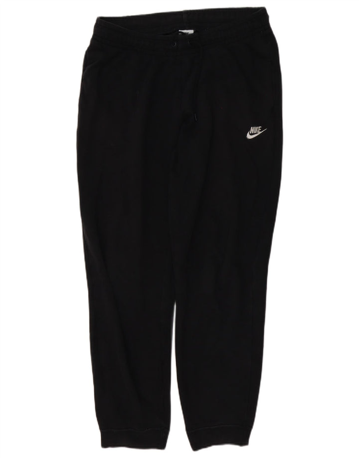 Pantaloni de trening Nike pentru bărbați Joggeri, bumbac mediu negru