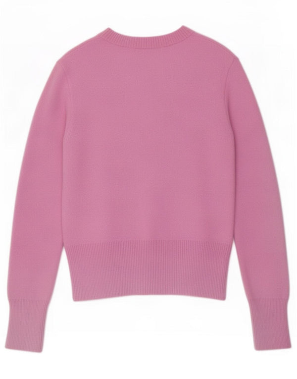 Pulover cardigan pentru femei Zara UK 12 Poliamidă roz mediu