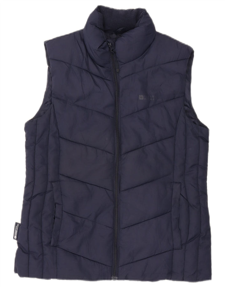 Gilet căptușit pentru femei Mountain Warehouse UK 10 Poliester bleumarin mic