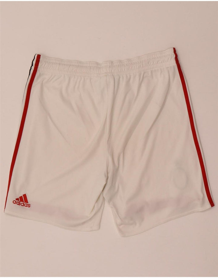Pantaloni Scurți Sport Adidas pentru Bărbați AC Milan, Mărime Mare, Alb, Colourblock, Poliester
