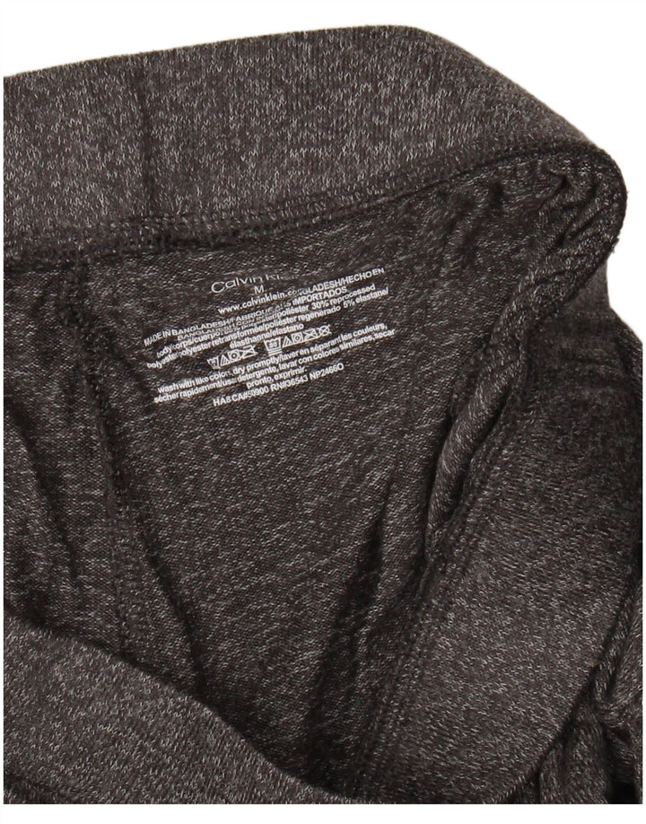 Pantaloni scurți sport grafic CALVIN KLEIN pentru bărbați, poliester cu pete gri medii