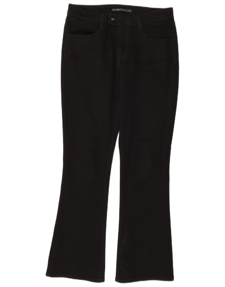 Blugi Levi's Bootcut pentru femei US 10 Large W32 L31 Bumbac negru
