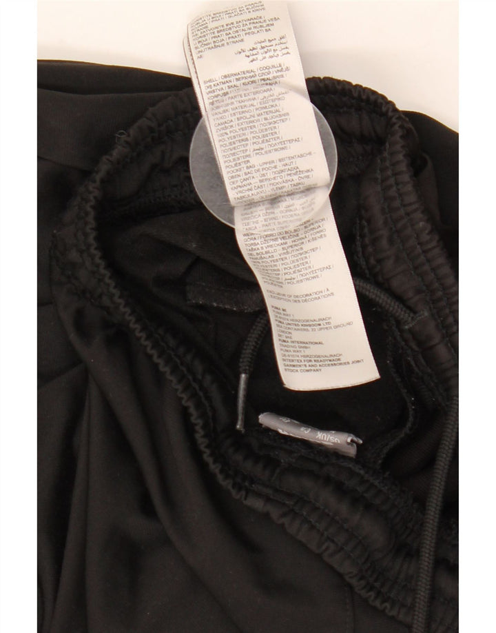 Pantaloni de trening Puma pentru bărbați Joggeri poliester mediu negru