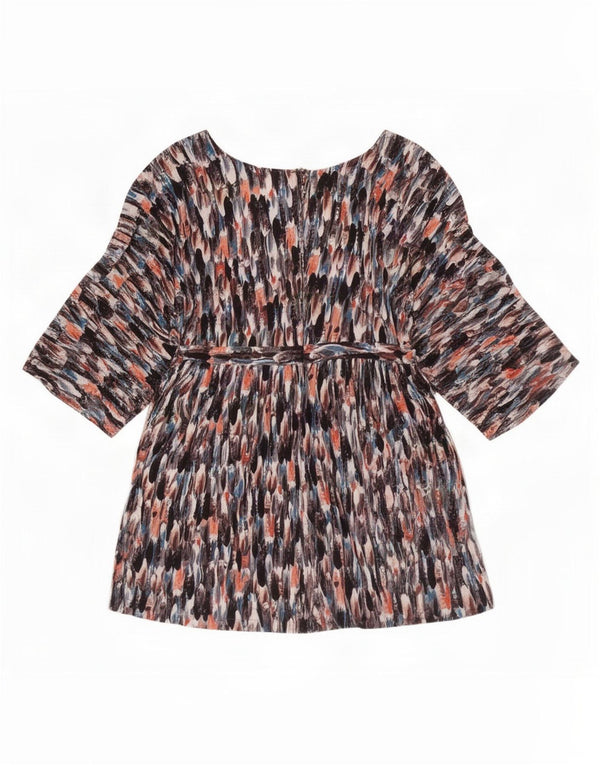 Top cu tunică cu mâneci 3/4 pentru femei Zara UK 14 mare, multicolor