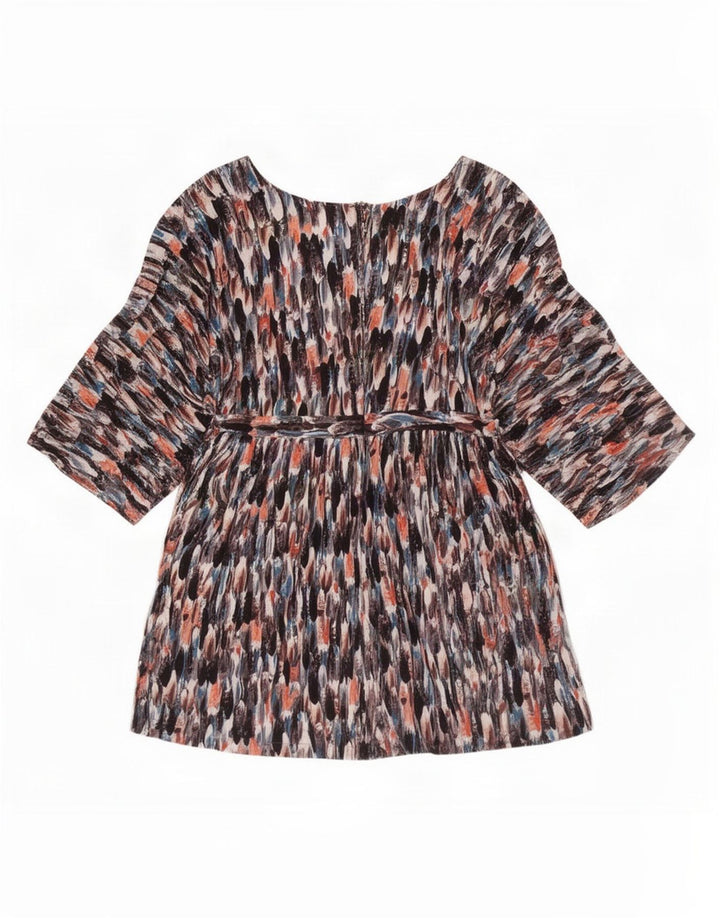 Top cu tunică cu mâneci 3/4 pentru femei Zara UK 14 mare, multicolor