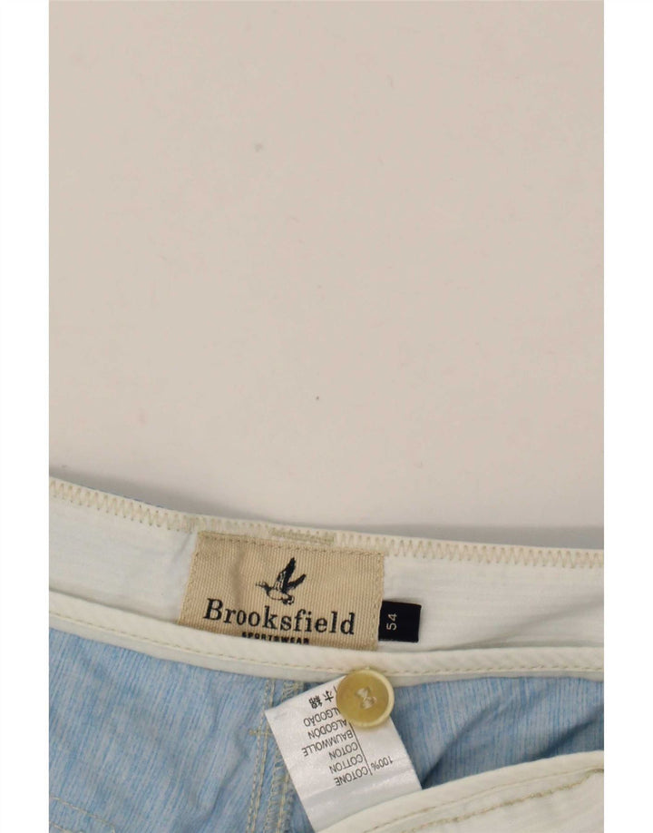 Pantaloni scurți chino pentru bărbați Brooksfield W36, mare, albastru, bumbac