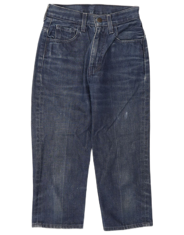 Blugi Capri pentru femei Levi's W25 L20 Bumbac albastru