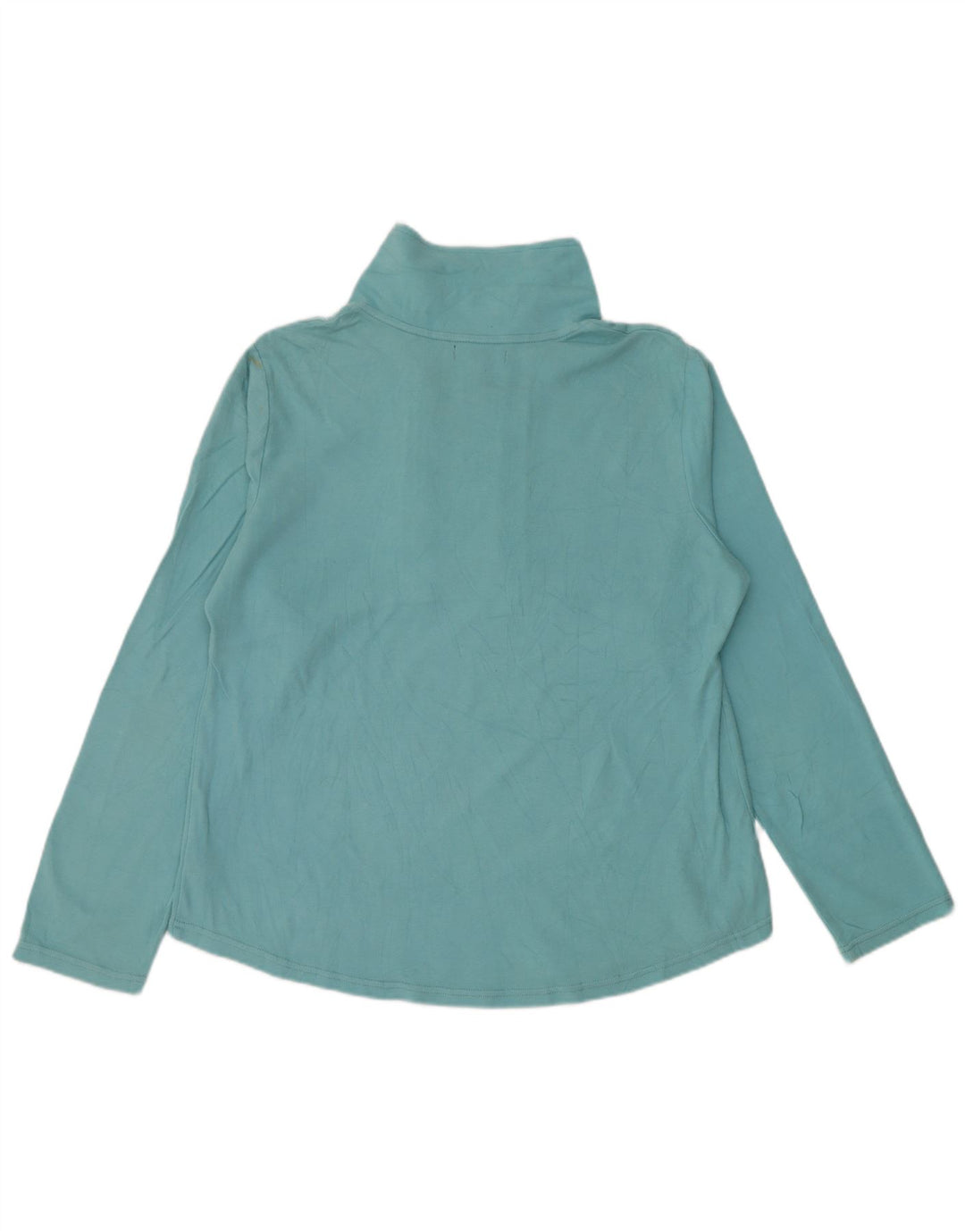 Top de trening CHAPS pentru femei, cu fermoar și gât, din bumbac albastru UK 18 XL