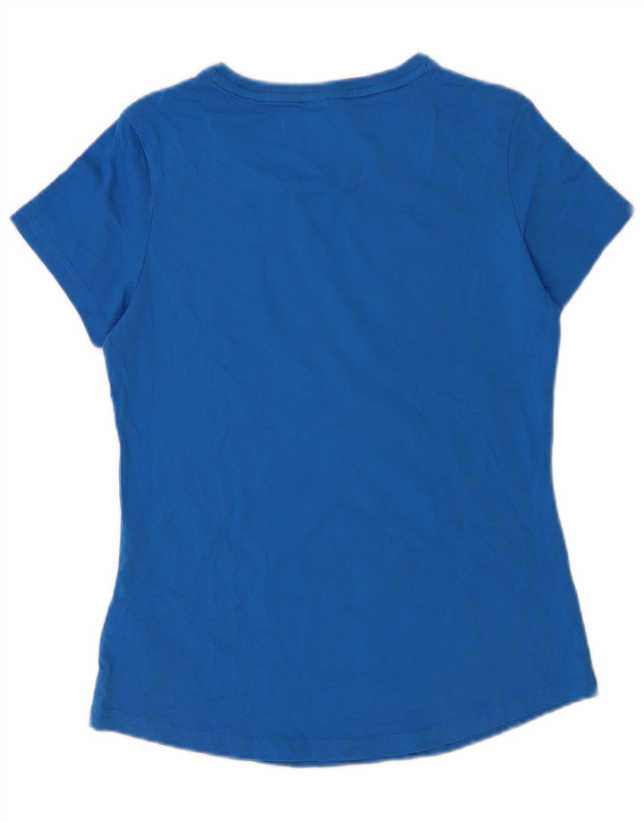 Puma Tricou pentru femei Top UK 12 Medium Blue Bumbac