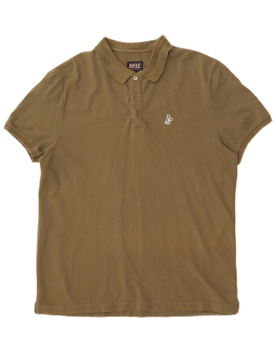Tricou polo Rifle pentru bărbați 2XL bumbac kaki
