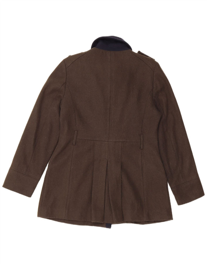 Palton dublu pentru femei Buffalo David Bitton UK 12 Medium Khaki