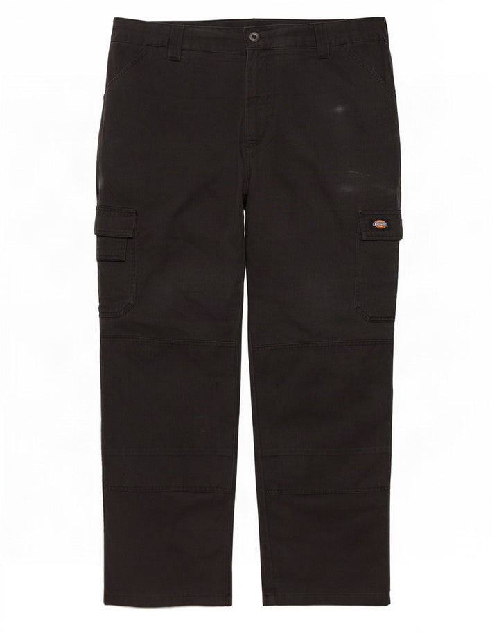 Pantaloni cargo dritti pentru bărbați Dickies L44 L28 Poliester negru