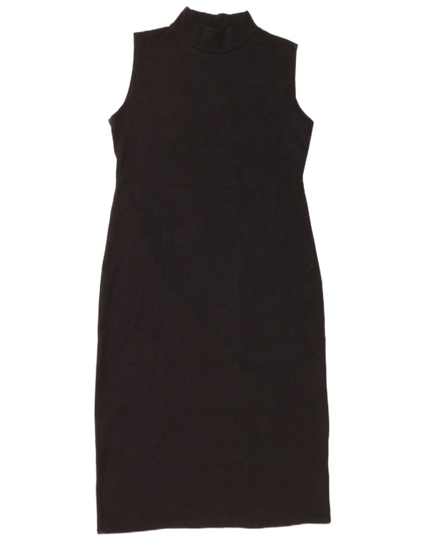 Rochie cu pulover fără mâneci pentru femei Zara UK 16 mare, negru, bumbac