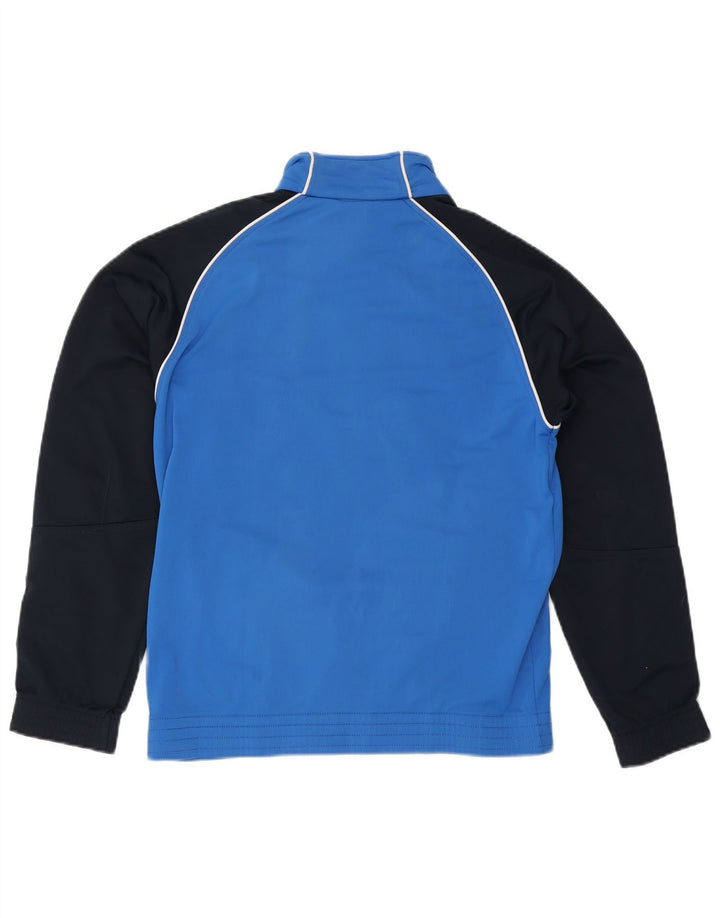 Jachetă de top pentru trening pentru bărbați Nike, albastru, poliester color bloc