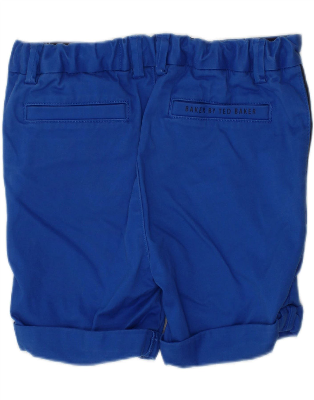TED BAKER Pantaloni scurți chino grafic pentru băieți 2-3 ani W22 bumbac albastru