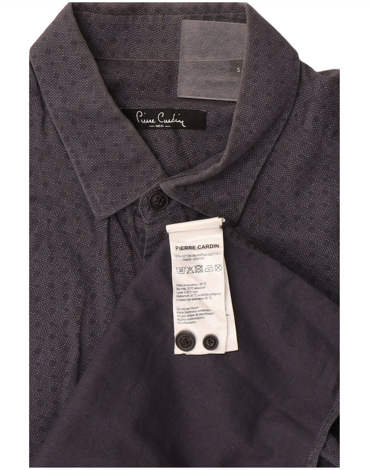 Cămașă pentru bărbați Pierre Cardin, bumbac cu pete gri mici