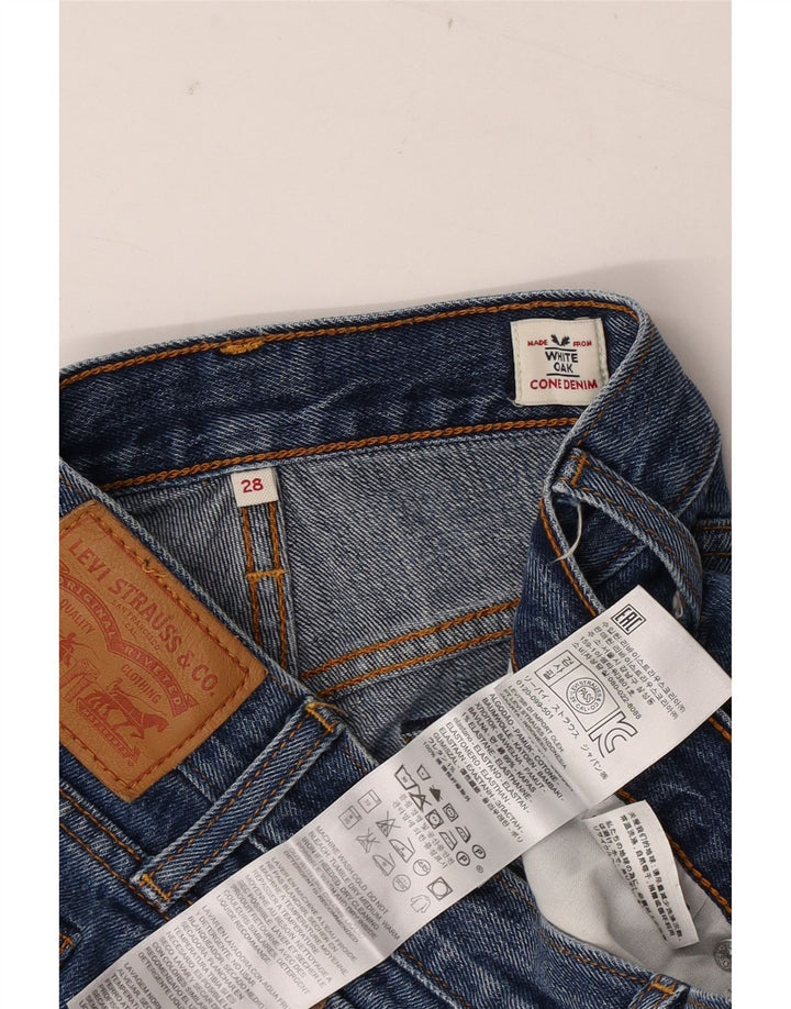 Blugi slim pentru femei LEVI'S W28 L27 Bumbac albastru
