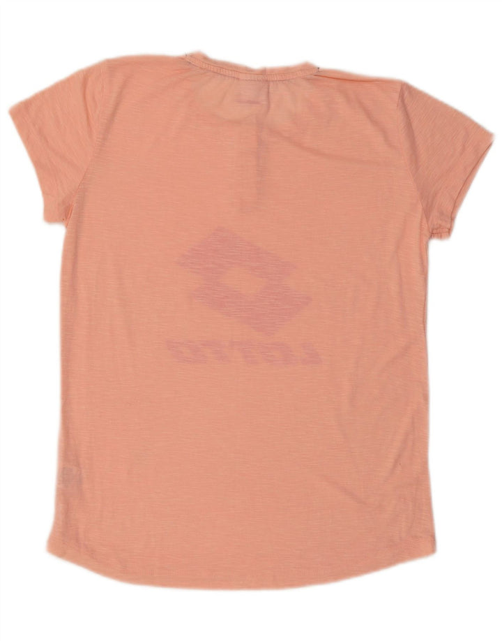 Tricou grafic Lotto pentru femei Top UK 14 Medium Pink Poliester