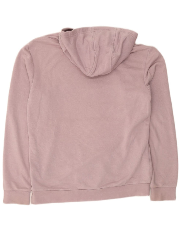 Pulover cu glugă cu grafic Adidas pentru băieți 13-14 ani, mov, bumbac