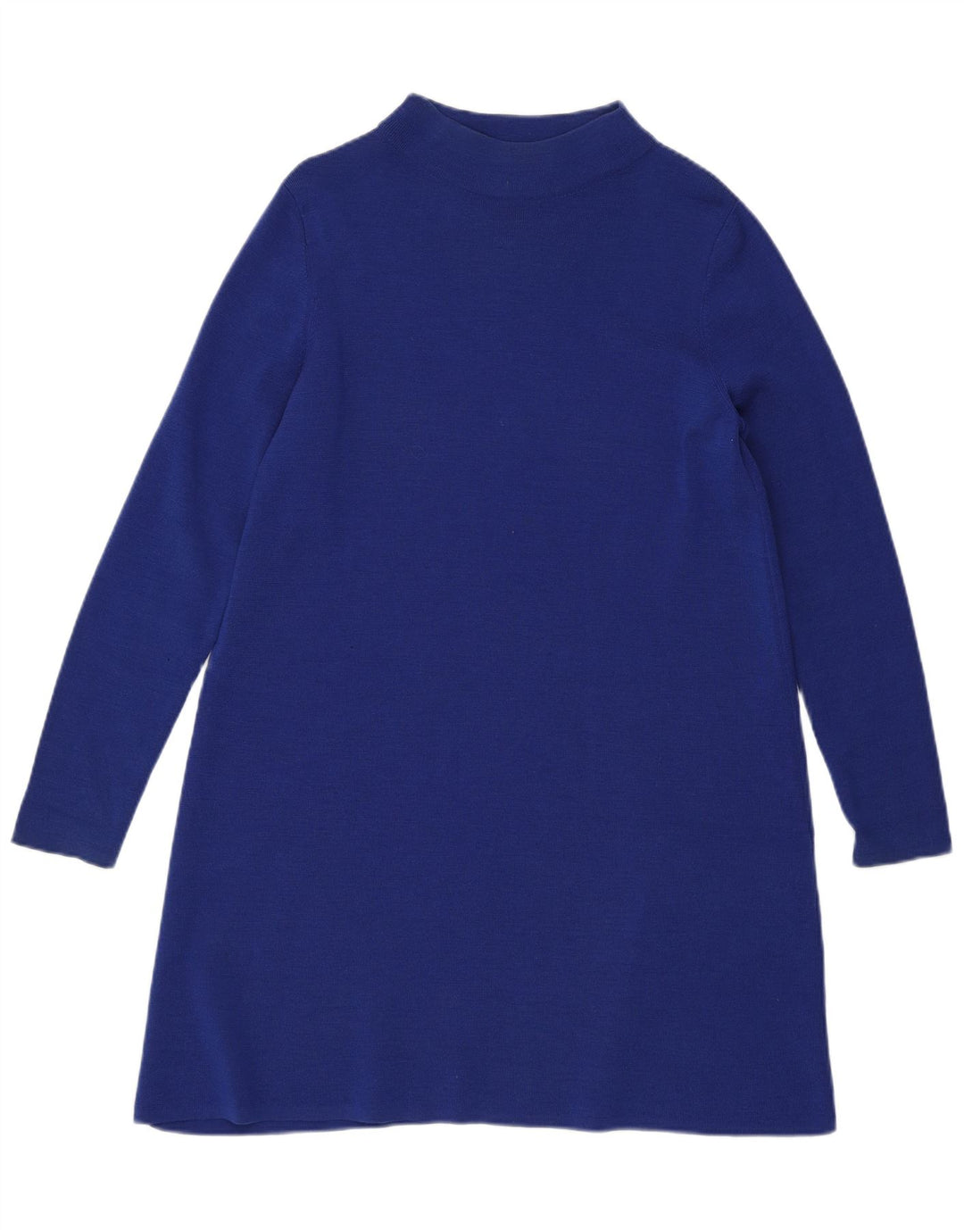 Rochie Jumper Cos pentru femei UK 10 Lână albastră mică