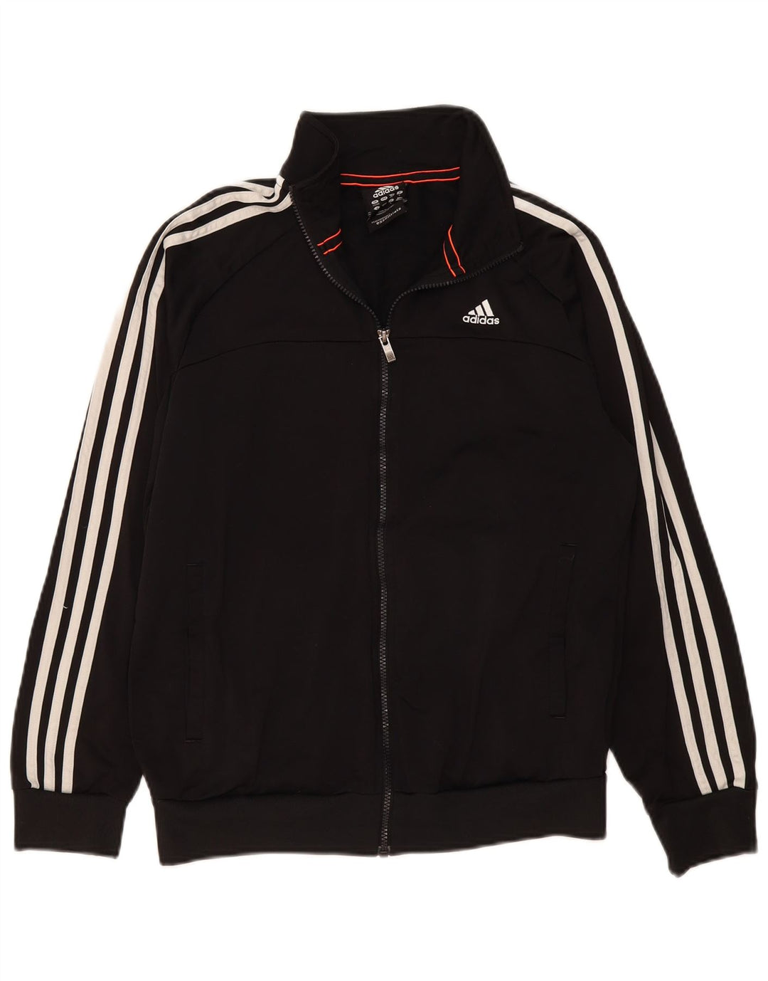 Adidas Mens Climalite Trening Top Jacket UK 38/40 Medium Black Poliester