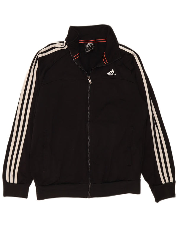 Adidas Mens Climalite Trening Top Jacket UK 38/40 Medium Black Poliester