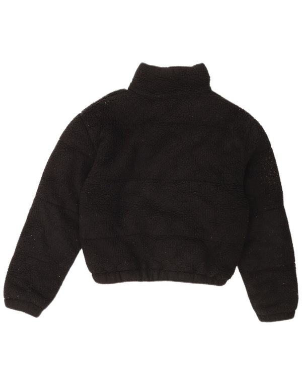 Jachetă polară supradimensionată pentru femei Ellesse UK 8 Poliester negru mic
