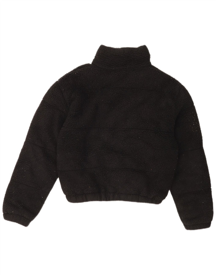 Jachetă polară supradimensionată pentru femei Ellesse UK 8 Poliester negru mic
