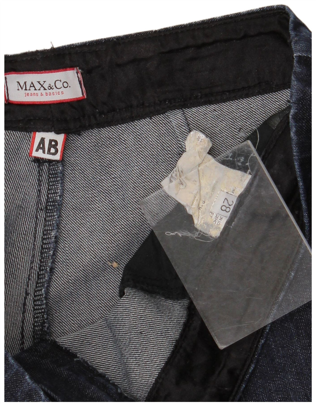 Max & Co. Blugi pentru femei cu picioare largi W28 L28 bleumarin