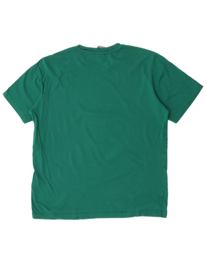 Tricou pentru bărbați Champion Top mare din bumbac verde