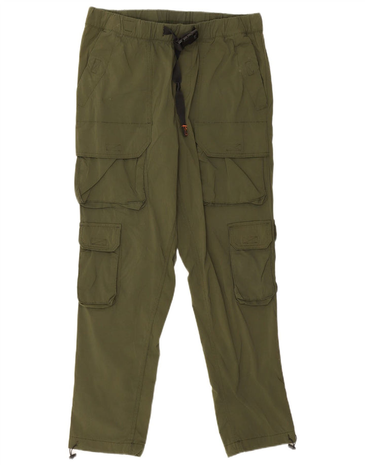 Pantaloni cargo drepți Jack & Jones pentru bărbați L30 L27 Nailon kaki