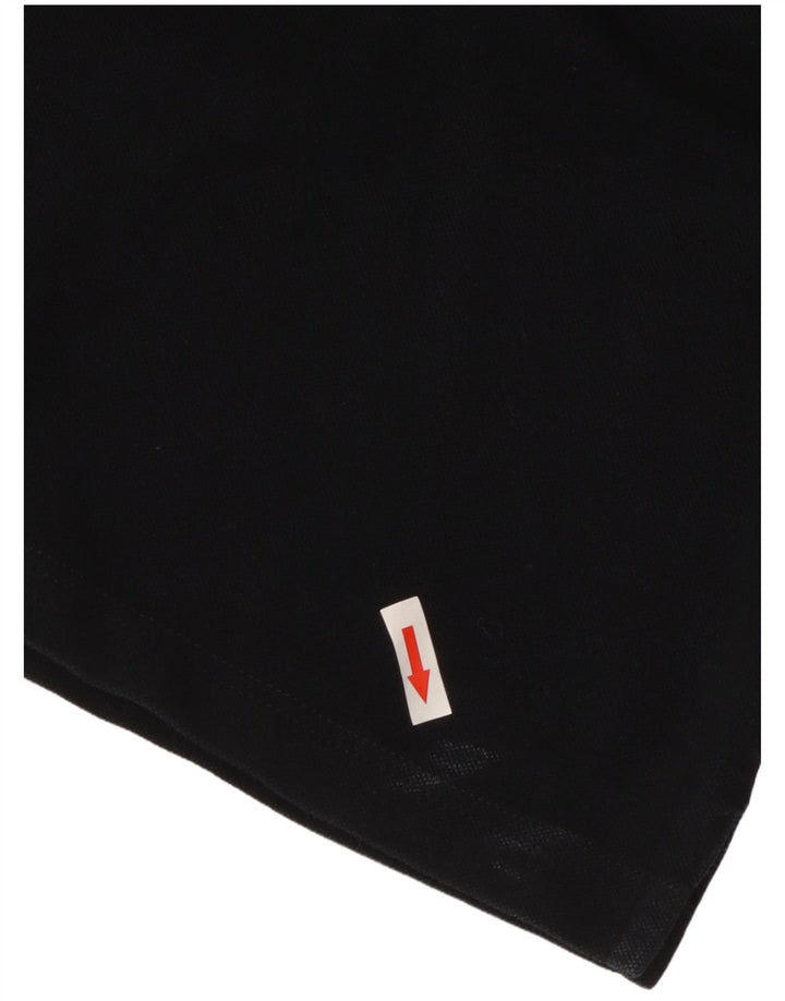 Fred Perry Polo pentru bărbați, mare, negru, bumbac