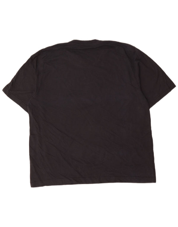 Tricou pentru bărbați Adidas Top 2XL Bumbac bleumarin