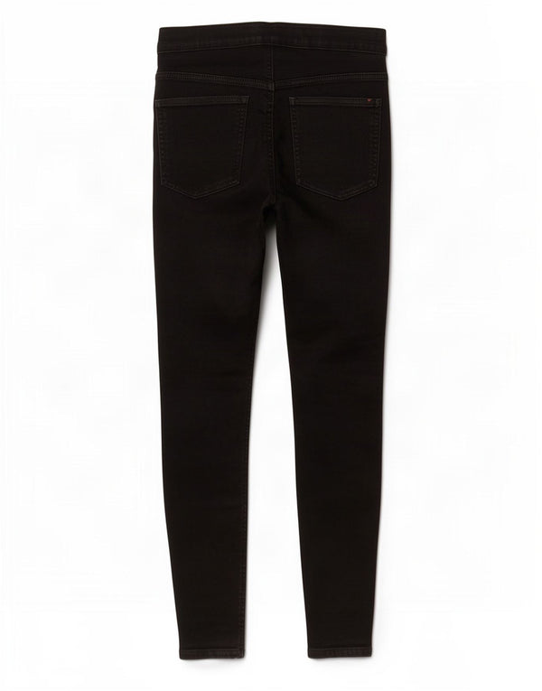 Blugi jegging pentru femei Marks & Spencer UK 10 Small W30 L25 Bumbac negru