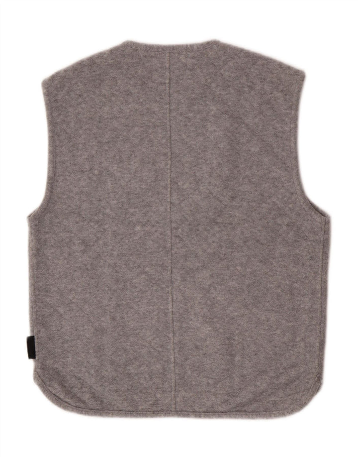 Gilet pentru bărbați Silvy din fleece UK 40, mare, gri, poliester