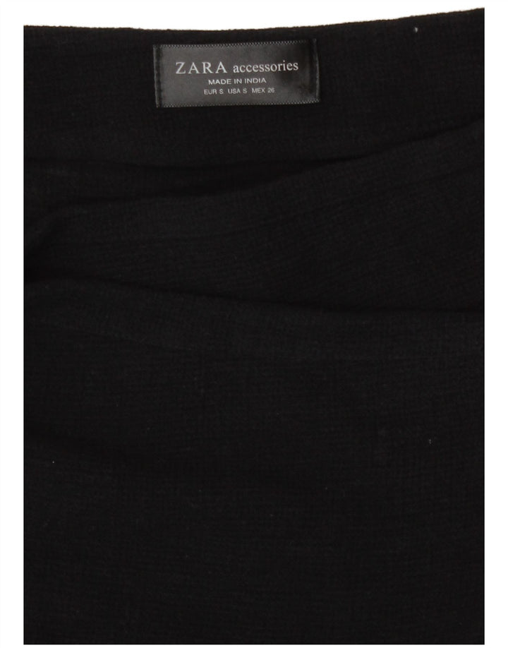 Fusta tricotată pentru femei Zara Mic W26 Negru