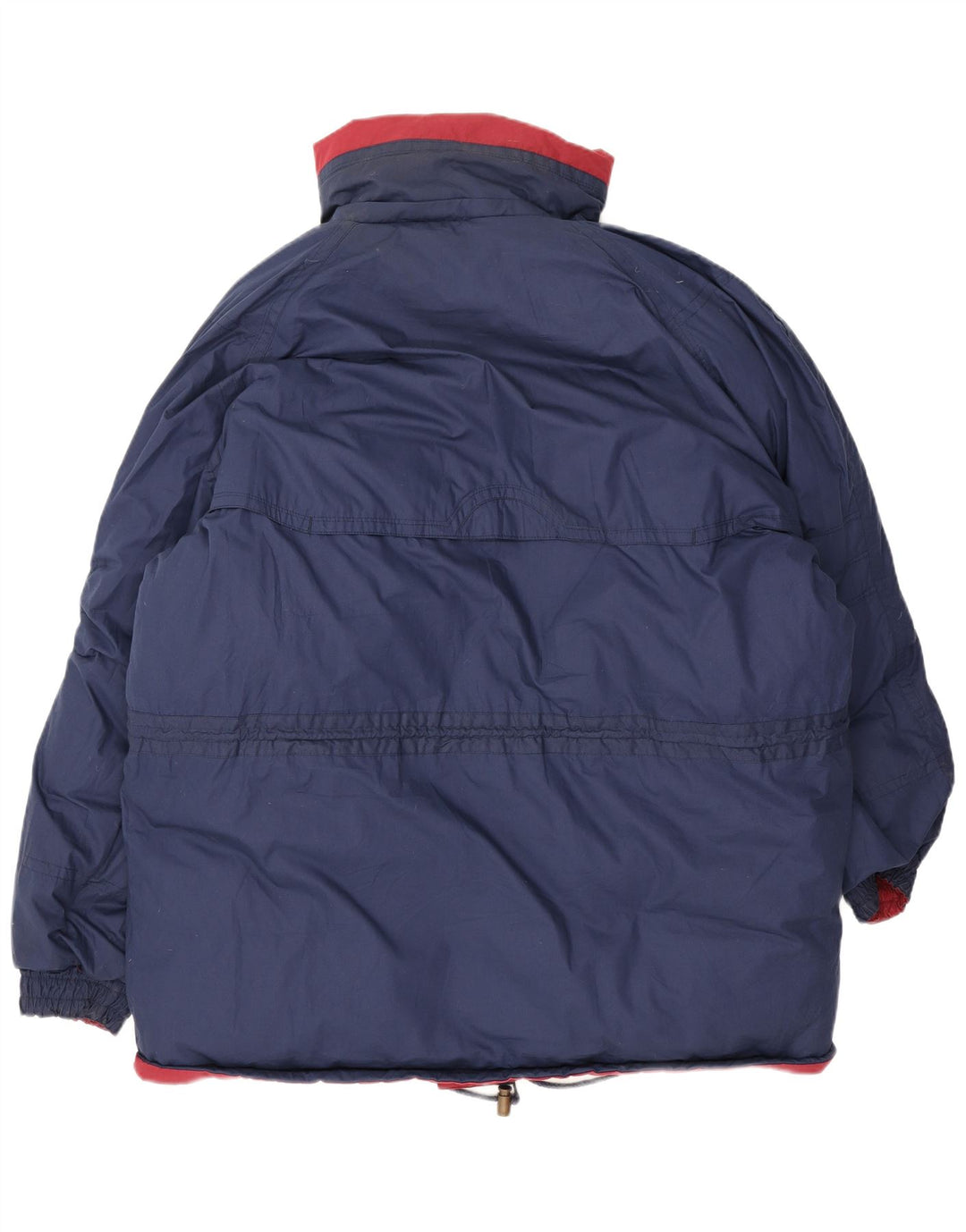 Jachetă căptușită reversibilă supradimensionată pentru bărbați Vintage UK 40 Large Red