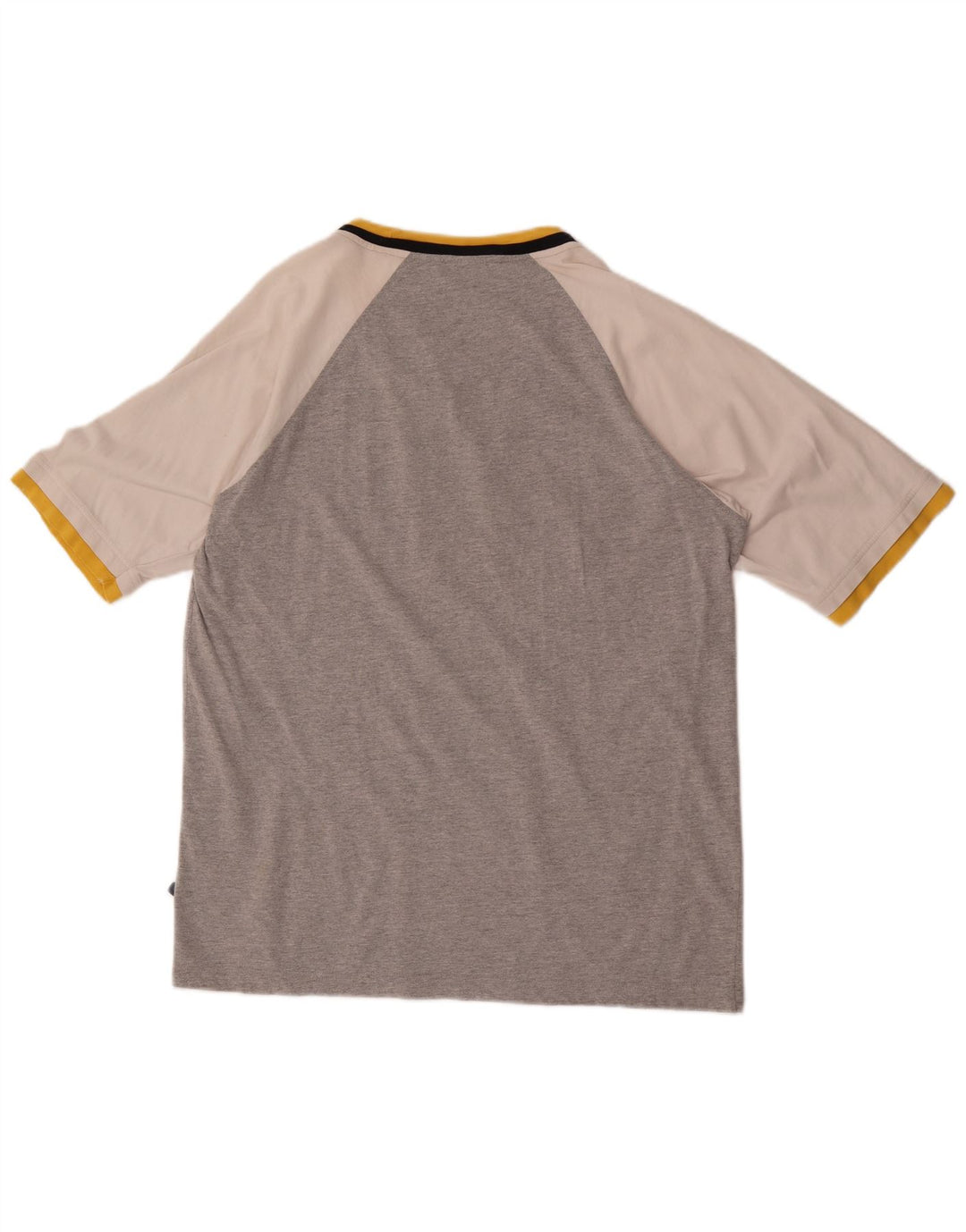Tricou grafic Asics pentru bărbați Top mare gri Colorblock