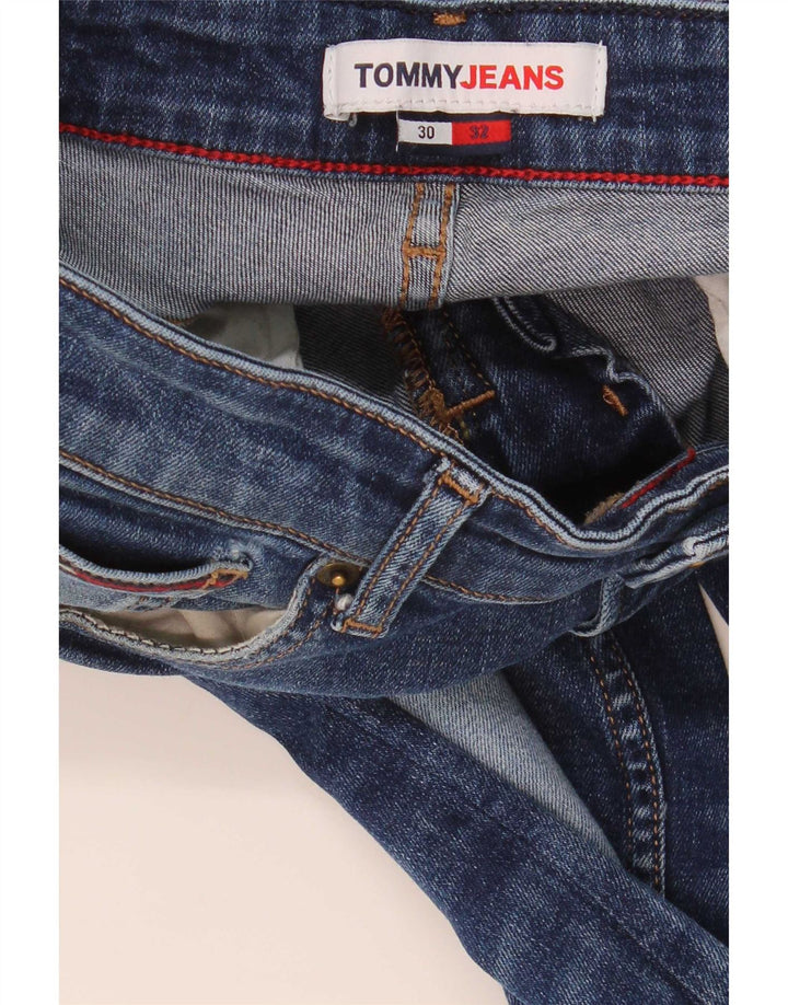 Blugi slim pentru bărbați Tommy Hilfiger W30 L32 bleumarin