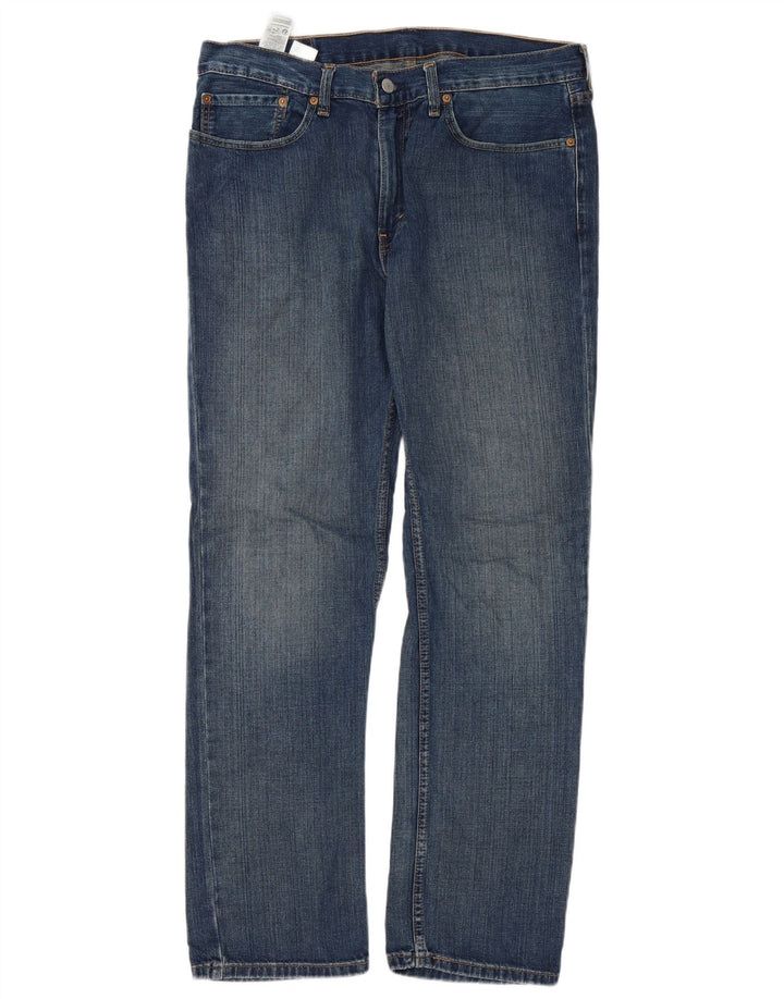 Blugi drepti pentru bărbați Levi's 514 W34 L32 Bumbac albastru