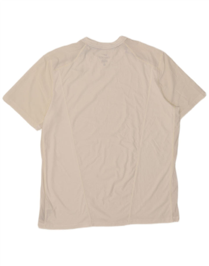 Tricou Nike Dri Fit pentru bărbați Top XL Poliester alb