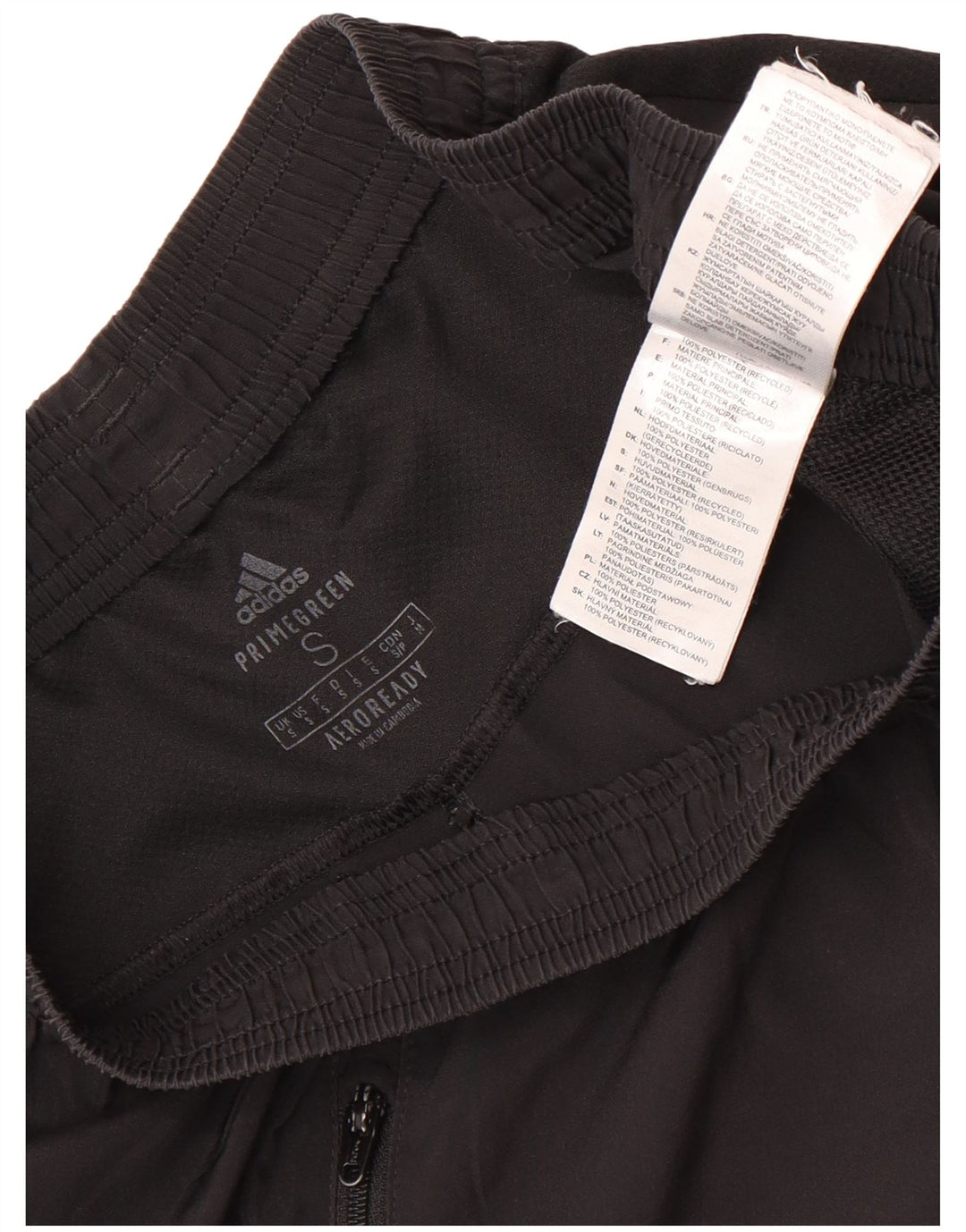 Pantaloni scurți sport Aeroready Adidas pentru bărbați, poliester negru mic