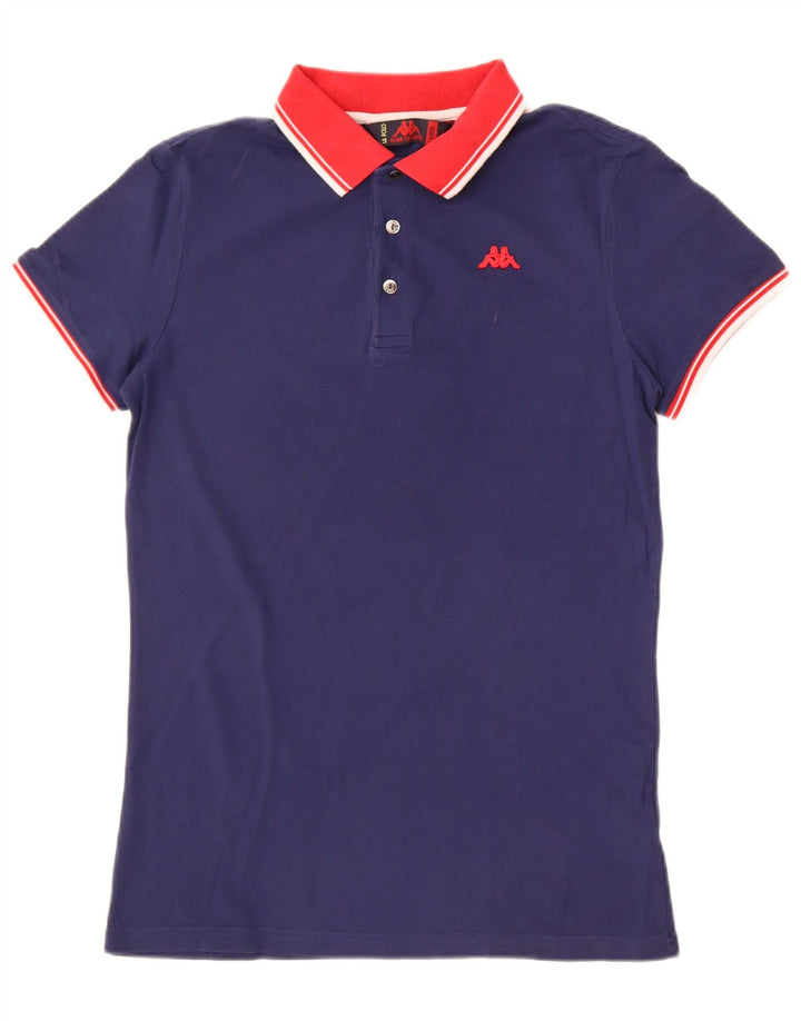 Cămașă polo pentru bărbați Kappa, mare, bleumarin, bumbac