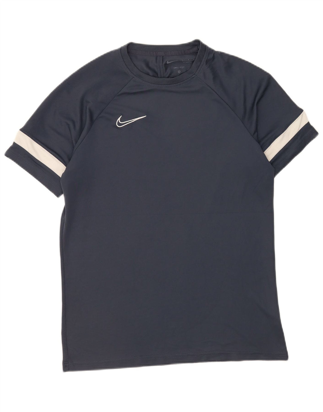 Tricou pentru bărbați Nike Dri Fit Top mare, albastru bleumarin, poliester color bloc