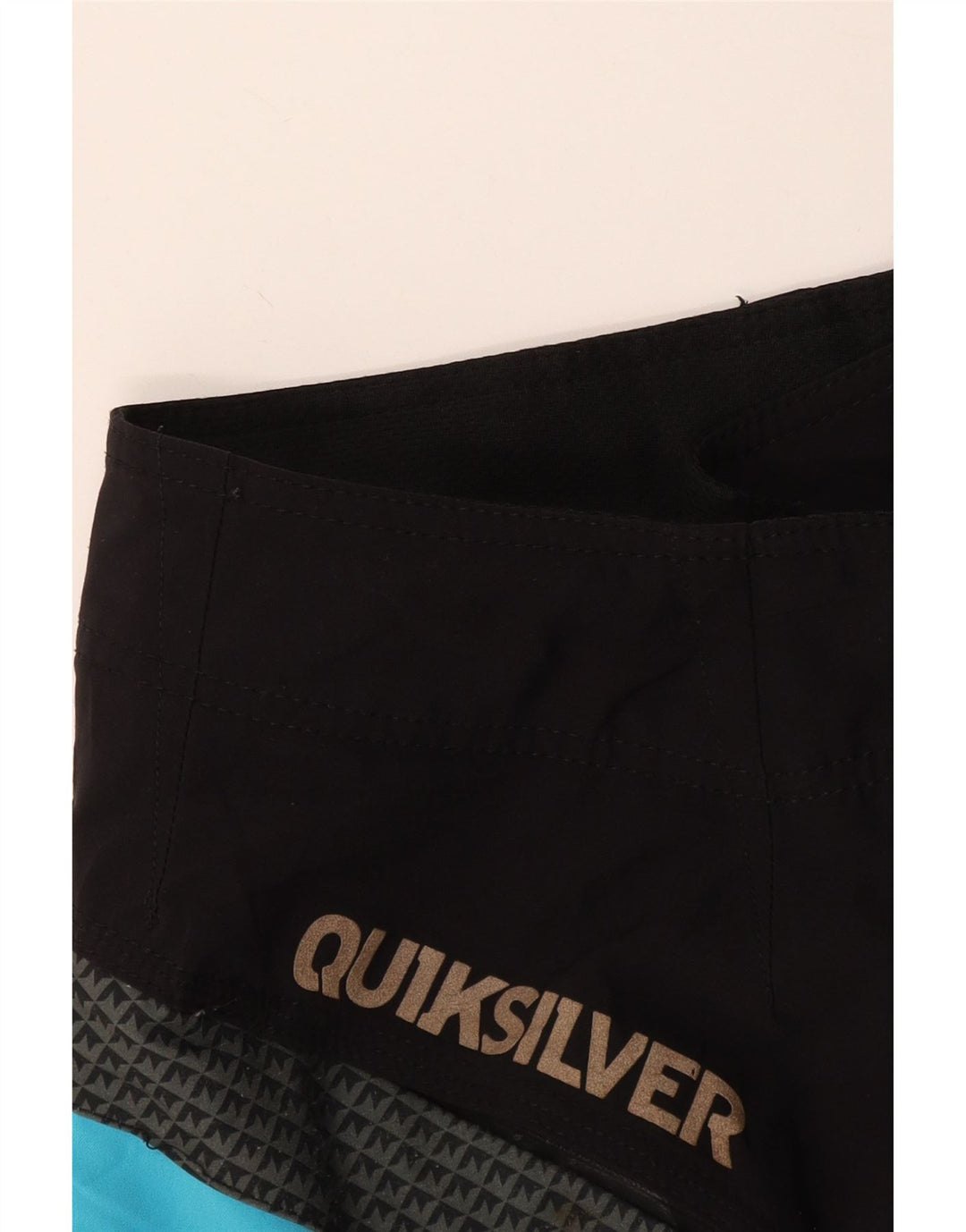 Pantaloni scurți de înot Quiksilver pentru bărbați, mari, negru, color block