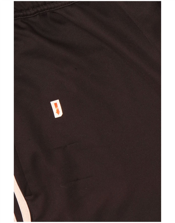 Pantaloni de trening Adidas pentru bărbați, poliester mediu negru