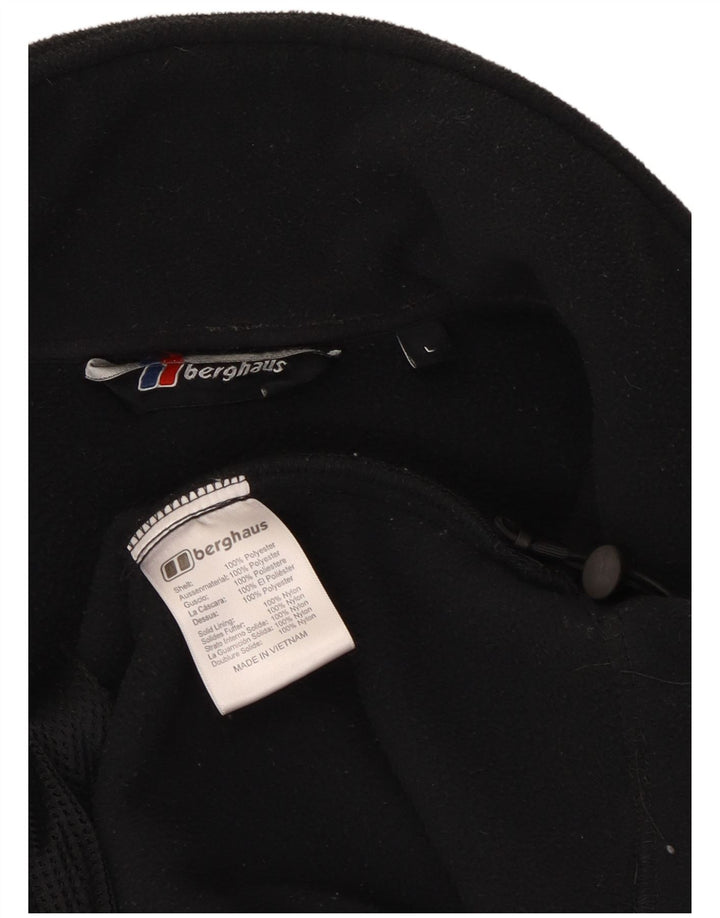 Berghaus Mens Fleece Jacket UK 40 Large Black Polyester